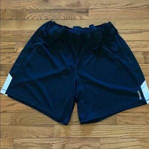Reebok women’s blue gym shorts